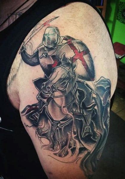 Top 80 Best Knight Tattoo Designs For Men Brave Ideas