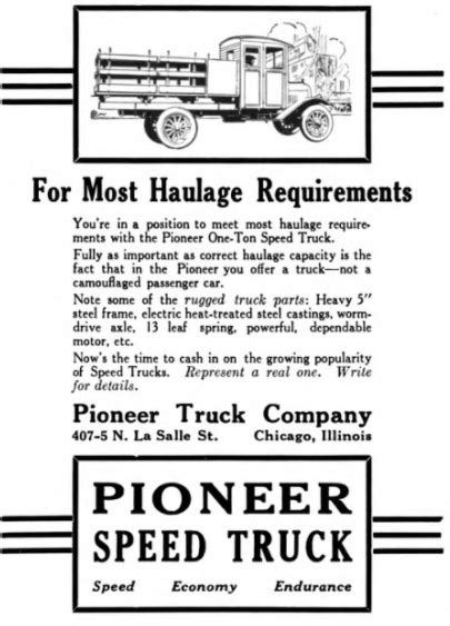 Pioneer Truck Company Mycompanies Wiki Fandom