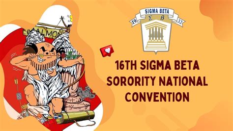 Get Ready for the 16th Sigma Beta Sorority National Convention - Beta ...