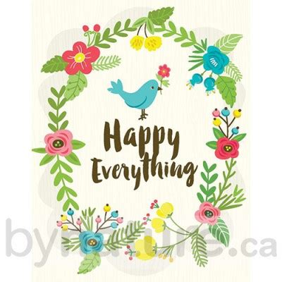 Happy Everything Card Canada