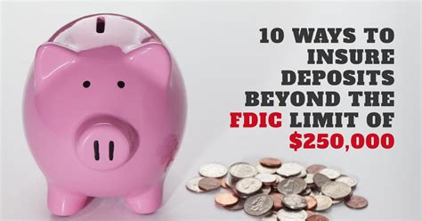 10 Ways To Insure Deposits Beyond The Fdic Limit Of 250000