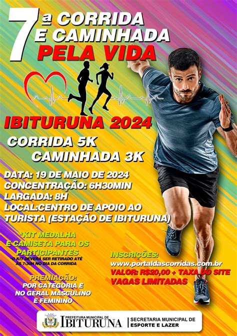 7ª Corrida e Caminhada Municipal pela Vida Portal das Corridas