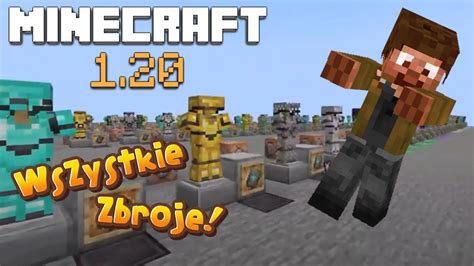 Wszystkie Zbroje Minecraft 1 20 Snapshot 23w05a YouTube