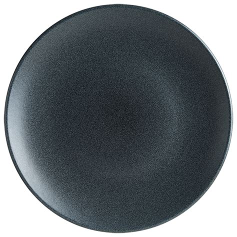 Graphite Gourmet Flat Plate 27 Cm Bonna Premium Porcelain