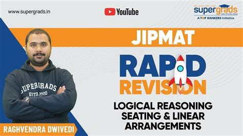 Seating Linear Arrangements Logical Reasoning For Jipmat Rapid