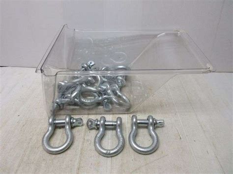 12 Shackles 34 Clevis D Ring Galvanized Shackle Albrecht