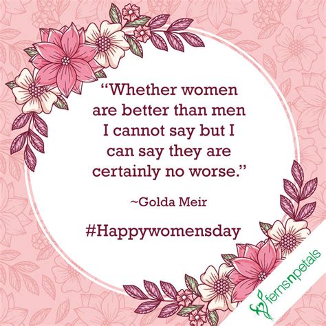 50+ Women's Day Quotes, Wishes and Messages - Ferns N Petals