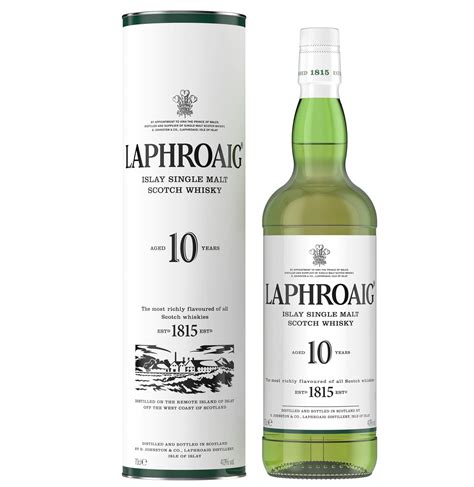 Buy Laphroaig 10 Year Old Islay Single Malt Scotch Whisky 70 Cl