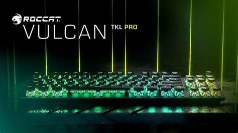 ROCCAT Vulcan TKL Pro Is a Tenkeyless Keyboard for Gamers