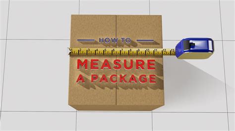 How To Measure A Package Youtube