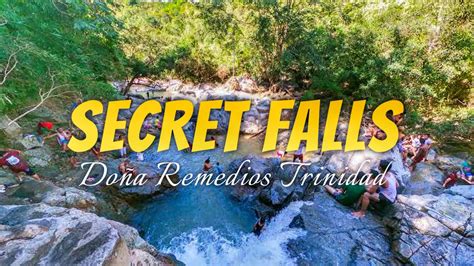 SECRET FALLS Doña Remedios Trinidad Bulacan Drone Footage YouTube