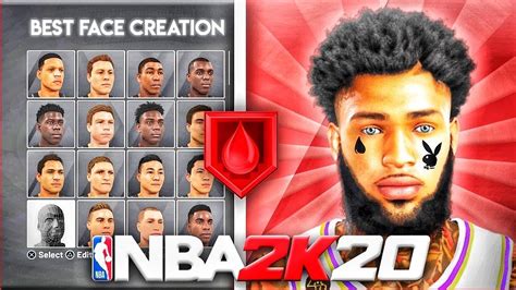 New Best Drippy Face Creation Tutorial In Nba 2k20 Look Like A