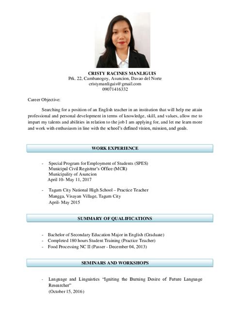 Doc Sample Resume