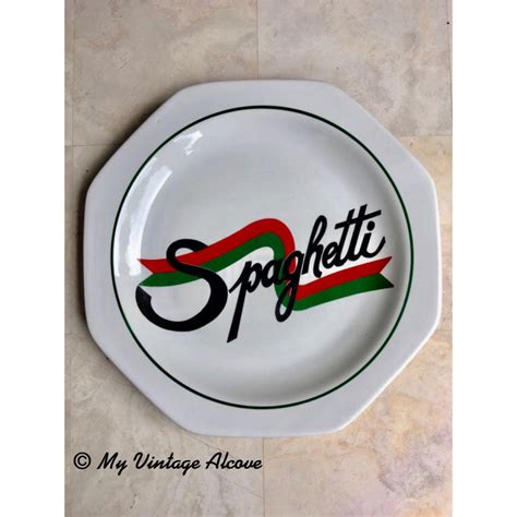 Spaghetti Plates Pasta Plates - Etsy