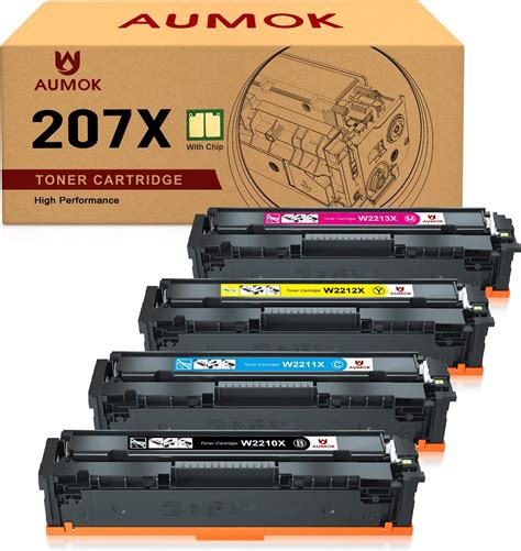 207a 207x Multipack Compatible For Hp 207a 207x Color Laserjet Pro Mfp