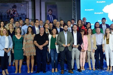 Fotos El Pp Presenta Las Candidaturas Municipales En Un Mitin Cargado