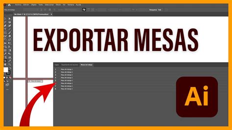 Exportar Mesas De Trabajo En Illustrator 🔴 Todas O Separadas Youtube