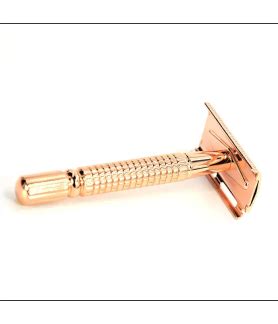 Epsilon Rose Gold Safety Razor