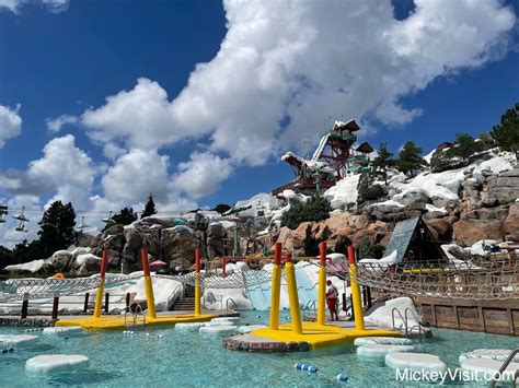 2024 Disney's Blizzard Beach Water Park Map at Walt Disney World Resort ...