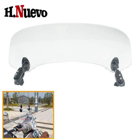 Aler N Deflector De Aire Para Parabrisas De Motocicleta Universal