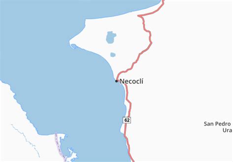 MICHELIN Necoclí map - ViaMichelin