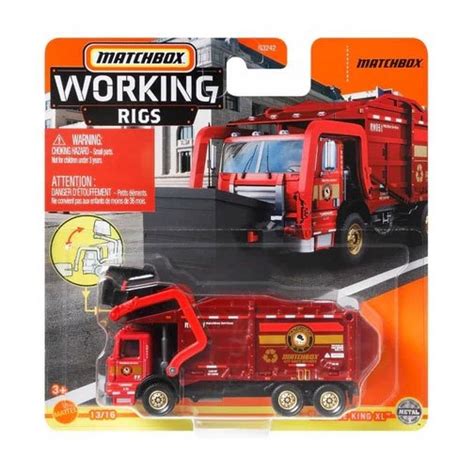 MATCHBOX Working Rigs GARBAGE KING XL HFH34 12808222315 Allegro Pl