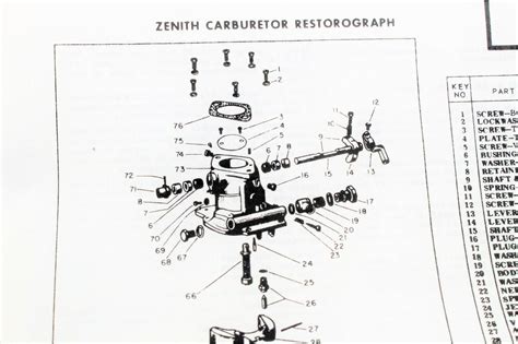 Zenith Carburetor Kit Fits Continental F244 F226 S9394 11507 12889 12890 X14 Ebay