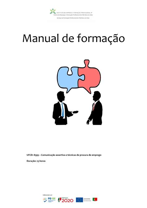 Manual UFCD 8599 Comunicacao Assertiva e TPE Manual de formação UFCD