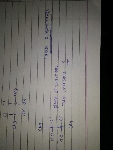 How Many Possible Number Of Optical Isomers Can Be Observed