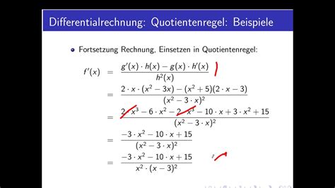 Quotientenregel