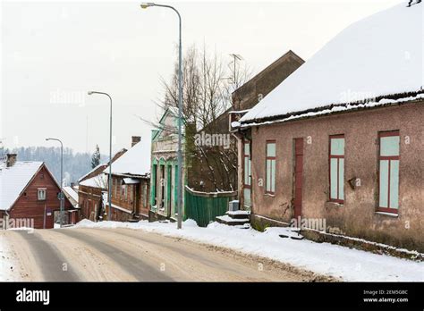 Old Houses In Tartu Estonia Hi Res Stock Photography And Images Alamy