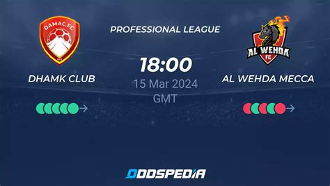 Dhamk Club Vs Al Wehda Mecca Predictions Odds Live Score Stats