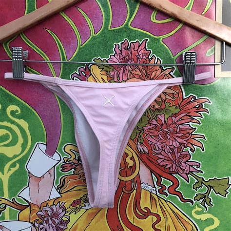 Women S Pink Bikini And Tankini Bottoms Depop