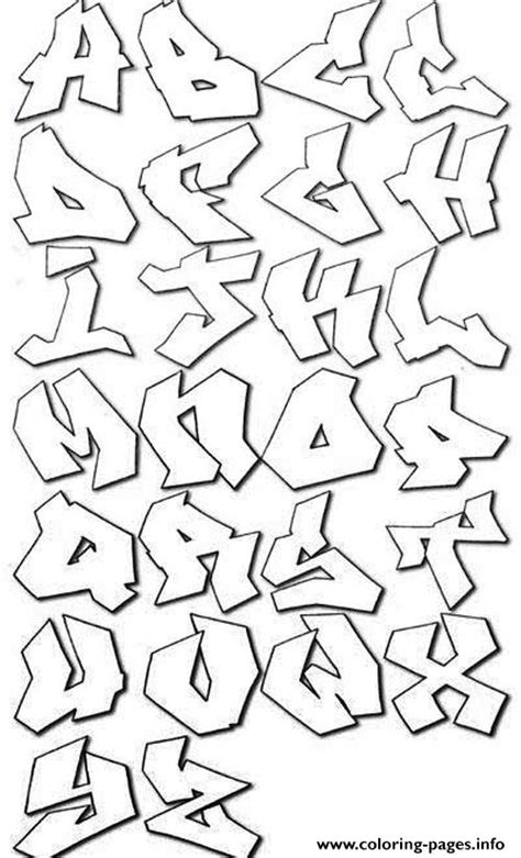 Printable Graffiti Letters