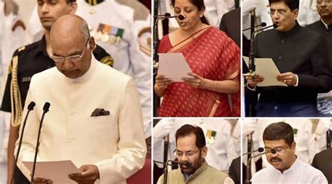 9 new ministers join PM Narendra Modi government; 4 elevated as Cabinet ...