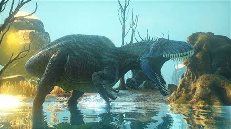 X-Acrocanthosaurus from the Ark Additions Mod. In my opinion one of the ...