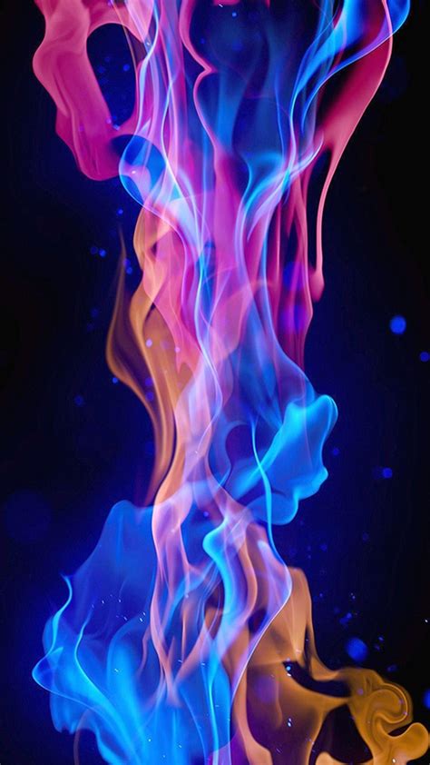 Purple Fire Wallpapers Wallpaper Cave