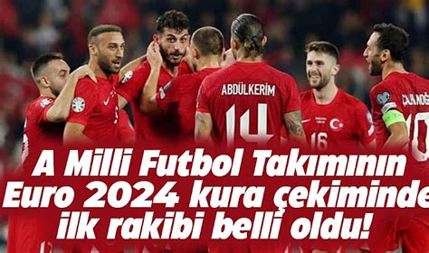 Türkiye A Milli Futbol Takımının EURO 2024 teki rakipleri belli oldu