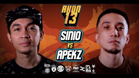 Fliptop 2022 Apekz Vs Sinio YouTube