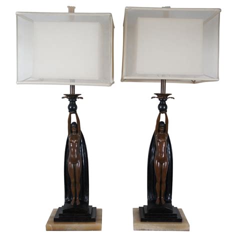 Figural Nude Nuart Creations NYC Art Deco Table Lamp At 1stDibs Nuart