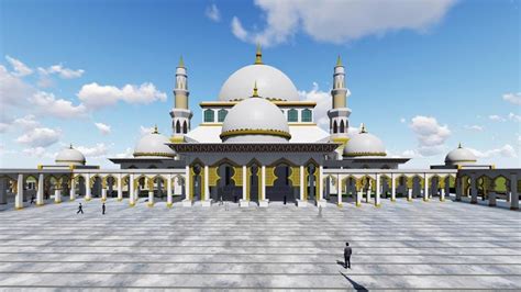 Rp 210 Miliar Untuk Mengubah Wajah Masjid Agung Batam Own Talk