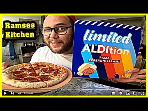 Ramses Kitchen Pizza PEPERONI SALAMI Limited ALDItion YouTube