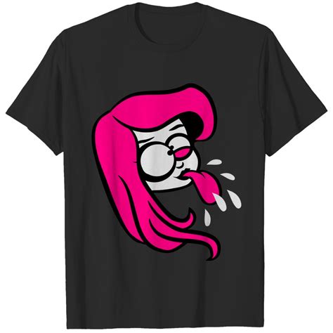 Tongue Out Comic Cartoon Woman Female Girl Sexy Fa T Shirt Sold By And U