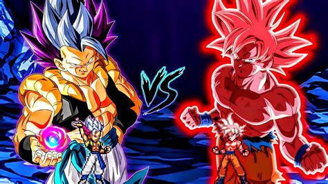 Epic Gogeta Ultra Ego Instinct V New Vs Goku Mui Kaiokenx In