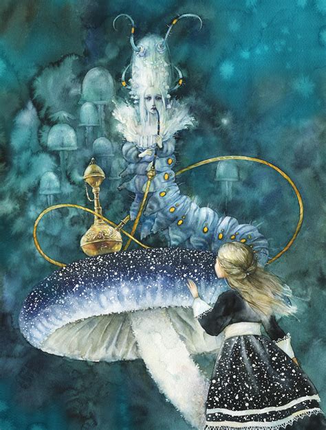 Alice in Wonderland. Watercolor illustrations. :: Behance