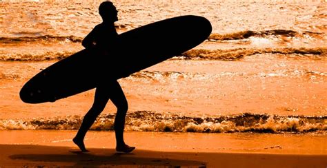 Man Surfboard Silhouette Stock Photos Royalty Free Man Surfboard