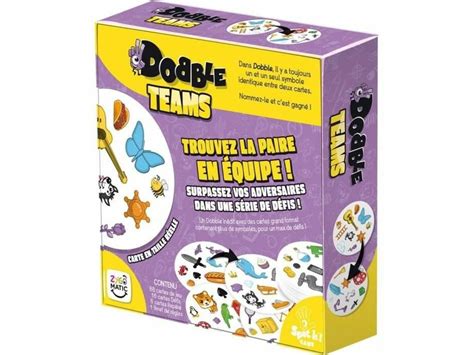 Jogo De Tabuleiro Asmodee Dobble Play As A Team Idade M Nima