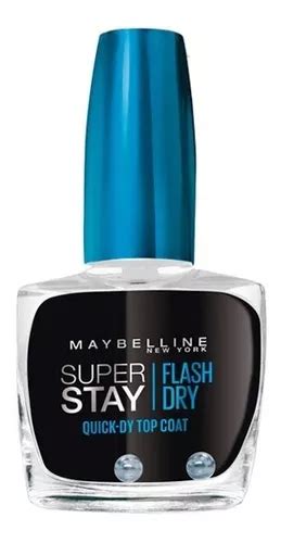 Tratamiento Superstay Flash Dry Top Coat Maybelline Cuotas Sin Inter S