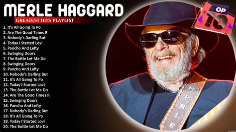 Merle Haggard Greatest Hits ⭐ Merle Haggard Greatest Hits Full Album ⭐