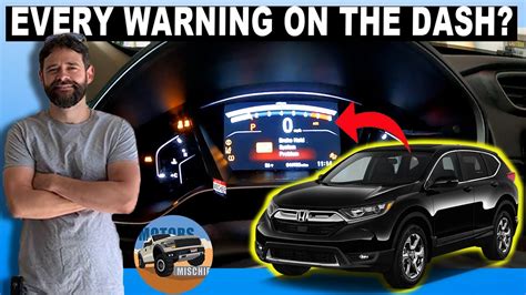 Resolve 2017 Honda CRV Issues All Warning Lights ON